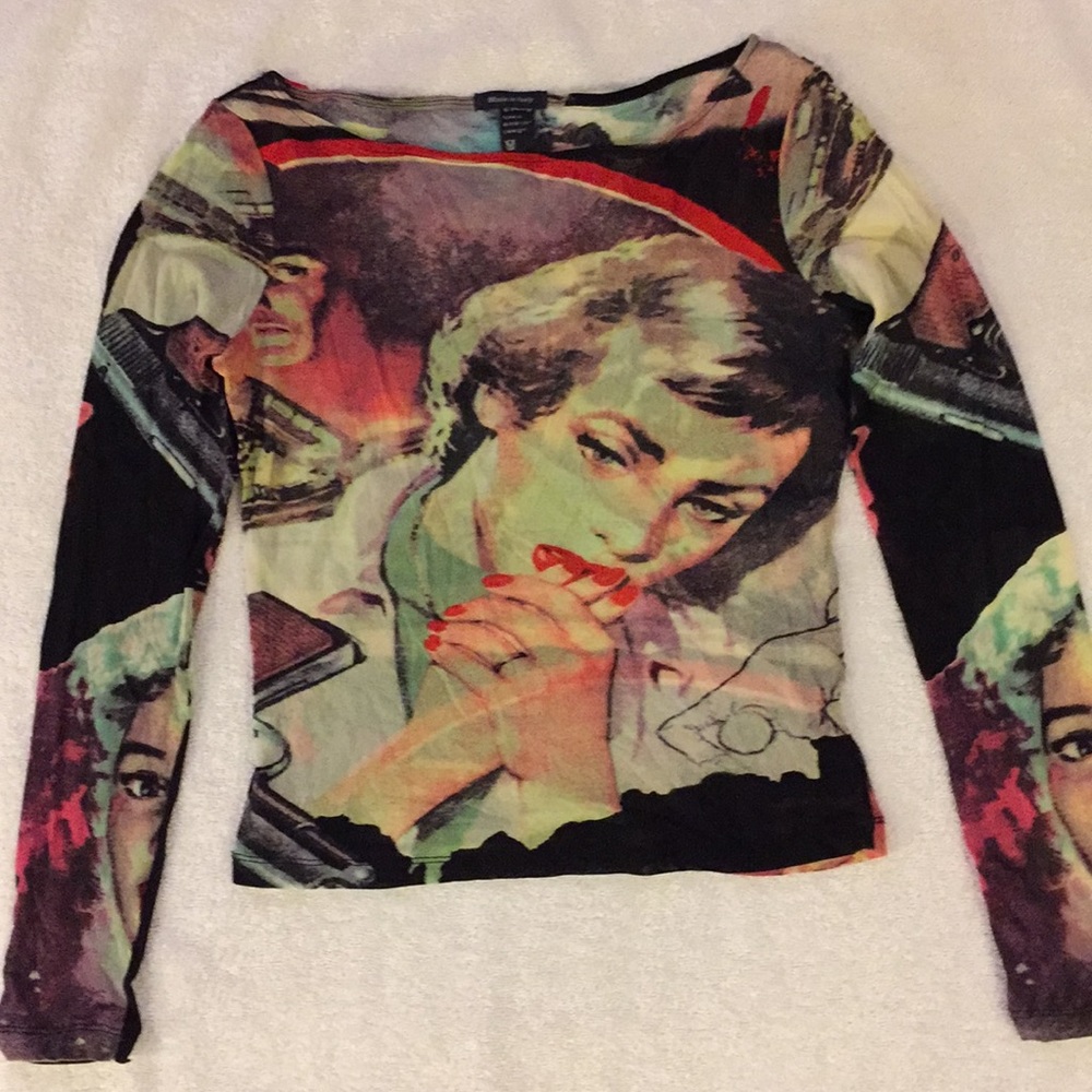 Eplay sheer top